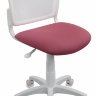 Кресло детское Бюрократ CH-W296NX/26-31 спинка сетка белый TW-15 сиденье розовый 26-31