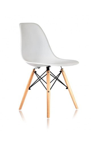 Кресло для посетителей Eames White