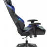 Кресло игровое Бюрократ VIKING 5 AERO BLUE черный/синий искусственная кожа