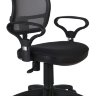 Офисное кресло Бюрократ CH-799AXSN/TW-11 (Спинка черная сетка, сиденье черное TW-11)