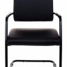 Кресло Бюрократ CH-271-V/OR-16 низкая спинка черный искусственная кожа