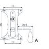 Усиленный механизм качания для кресла ТОП-ГАН 152х252 мм (универсальный)