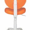 Кресло детское Бюрократ KD-W6/TW-96-1 оранжевый TW-96-1 (пластик белый)