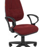 Офисное кресло CHAIRMAN 652 ткань 10-361 бордо