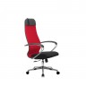 Кресло Metta Комплект 21 красный, ткань, крестовина хром Ch-2