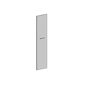 Дверь высокая ЛДСП правая/левая FIRST KD-1 R/L (397х1897)