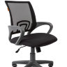 Офисное кресло CHAIRMAN 696 серый пластик TW-12/TW-01 черный