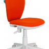 Кресло детское Бюрократ KD-W10/26-29-1 оранжевый 26-29-1 (пластик белый)