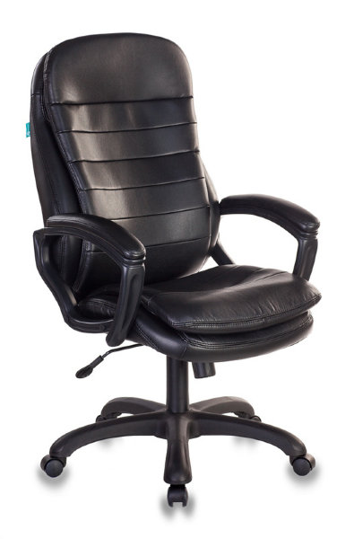 Кресло руководителя Бюрократ T-9950LT/BLACK сиденье черный искусственная кожа