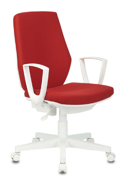 Кресло Бюрократ CH-W545/26-22 красный 26-22 (пластик белый)