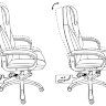 Кресло руководителя Бюрократ T-9905S/WHITE белый искусственная кожа (пластик серебро)