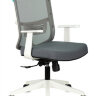 Кресло Бюрократ MC-W611T/DG/26-25 серый TW-04 26-25 сетка/ткань (пластик белый)