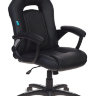 Кресло игровое Бюрократ CH-829/BL+BLACK черный искусственная кожа