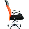 Офисное кресло CHAIRMAN 610 ткань 15-21 черный + TW оранжевый