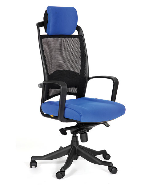 Кресло руководителя CHAIRMAN 283 (СН-283) ткань, цвет синий