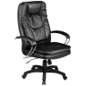 Кресло Metta LK-11 PL 721 кожа New-Leather черный