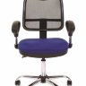Кресло офисное CHAIRMAN-450 chrom (CH-450 chrom) хром черный