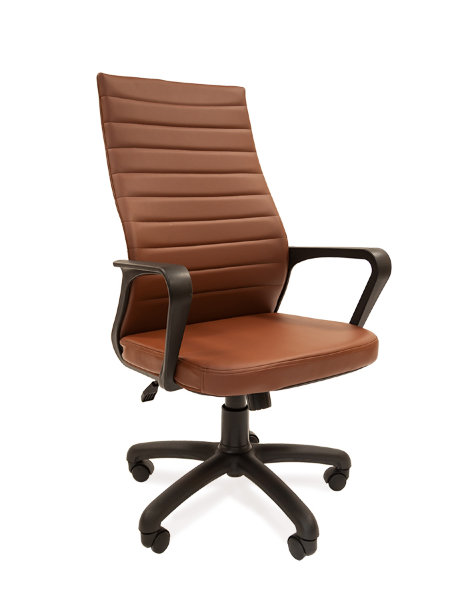 Офисное кресло РК 165 Россия  коричневая Терра