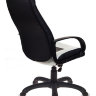 Кресло игровое Бюрократ VIKING-8/WH+BLACK белый/черный искусственная кожа