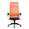 Кресло Metta SK-1-BK Комплект 7 оранжевый, сетка, крестовина пластик Pl-2