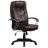 Кресло Metta LK-11 PL 723 кожа New-Leather коричневый