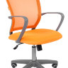 Офисное кресло CHAIRMAN 698 сер.пластик ткань TW оранжевый