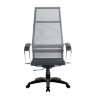 Кресло Metta SK-1-BK Комплект 7 серый, сетка, крестовина пластик Pl