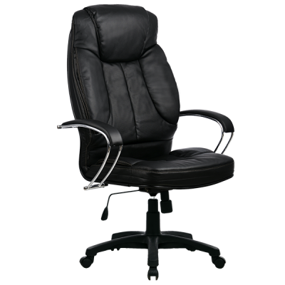 Кресло Metta LK-12 PL 721 кожа New-Leather черный