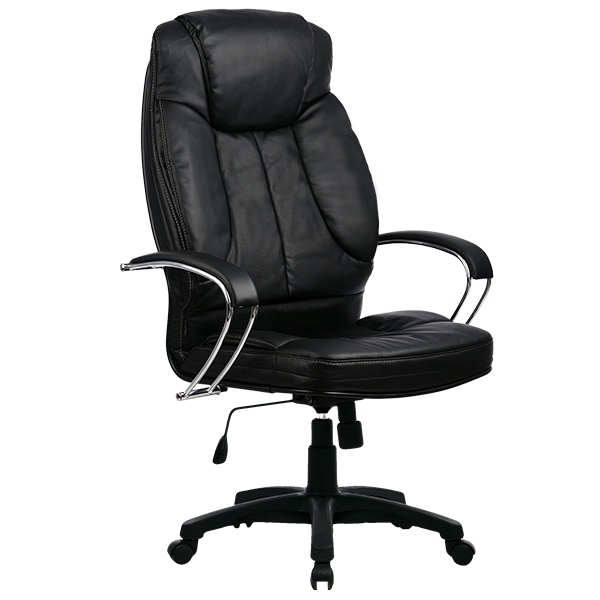 Кресло Metta LK-12 PL 721 кожа New-Leather черный