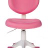 Кресло детское Бюрократ KD-W6-F/TW-13A розовый (пластик белый)