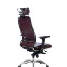 Кресло Samurai KL-3.04 кожа, темно-бордовый