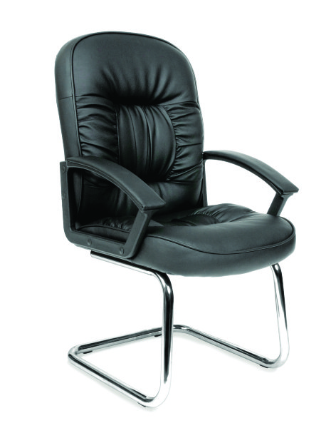 Офисное кресло Chairman 418V черное матовое