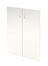 Комплект стеклянных дверей АРГО А-стл310 прозр. к широкому шкафу А-310 (71х112)