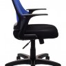Кресло Бюрократ CH-500/BL/TW-11 спинка сетка синий сиденье черный TW-11 сетка/ткань
