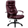 Кресло Metta LK-14 PL 722 кожа New-Leather бордовый