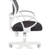 Офисное кресло CHAIRMAN 450 LT белый пластик TW-12/TW-04 серый