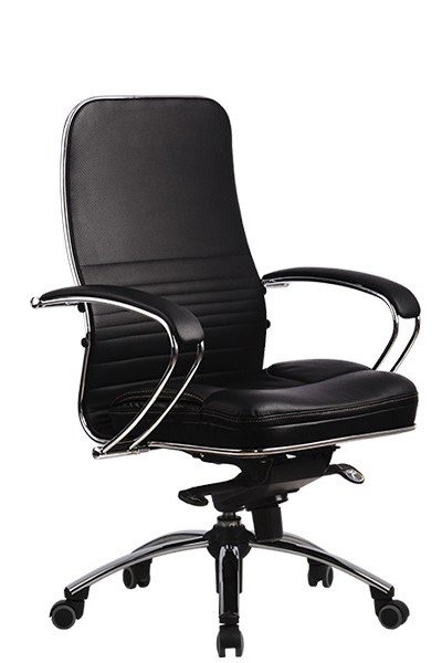  Кресло руководителя САМУРАЙ КL-2 (SAMURAI KL-2) Черный без подголовника