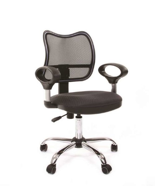 Кресло офисное CHAIRMAN-450 chrom (CH-450 chrom) хром серый