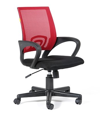 Кресло CHAIRMAN 696 (CH-696) красный
