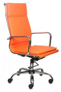 Кресло руководителя Бюрократ CH-993/orange оранжевый