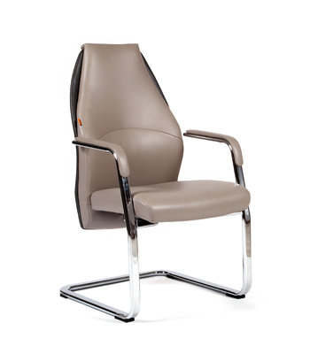 Кресло офисное CHAIRMAN BASIC V экопремиум, светло-бежевый/темно-серый N