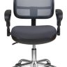 Офисное кресло Бюрократ CH-799SL/DG/TW-12 спинка сетка темно-серый сиденье серый TW-12 крестовина хром