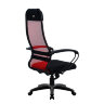 Кресло Metta SU-1-BP Комплект 11 красный, сетка/ткань, крестовина пластик Pl