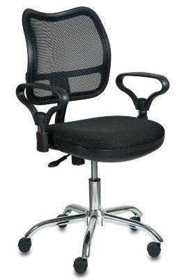 Офисное кресло Бюрократ CH-799SL/TW-11 cпинка черный сетка сиденье черный TW-11 крестовина хром