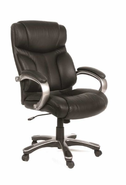 Кресло руководителя CHAIRMAN 435 (CH-435) (черный) кожа