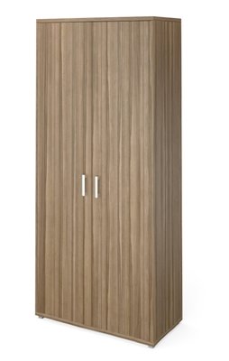 Стеллаж АРГЕНТУМ НТ-580 (800х445х2050) с дверьми ЛДСП НТ-602.2