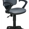 Офисное кресло Бюрократ CH-540AXSN-Low/26-25 низкая спинка, (серое 26-25)