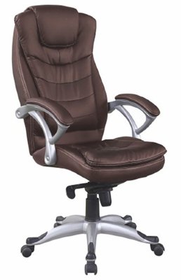 Кресло Patrick Choco ЭкоКожа (коричневый) до 250 кг