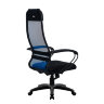 Кресло Metta SU-1-BP Комплект 11 синий, сетка/ткань, крестовина пластик Pl