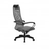 Кресло Metta BP 8 светло-серый, сетка/ткань, крестовина пластик Pl